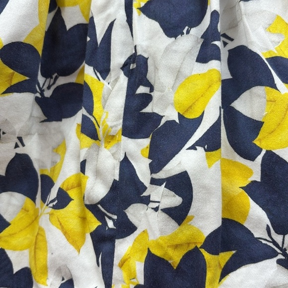 Girl's Mayoral Floral Leaf Cap Sleeve Pleated Fit & Flare Dress White 24 MOS. - Picture 7 of 7